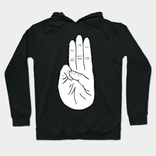 Hungergames handsign Hoodie